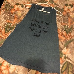 Boho hippie muscle tank